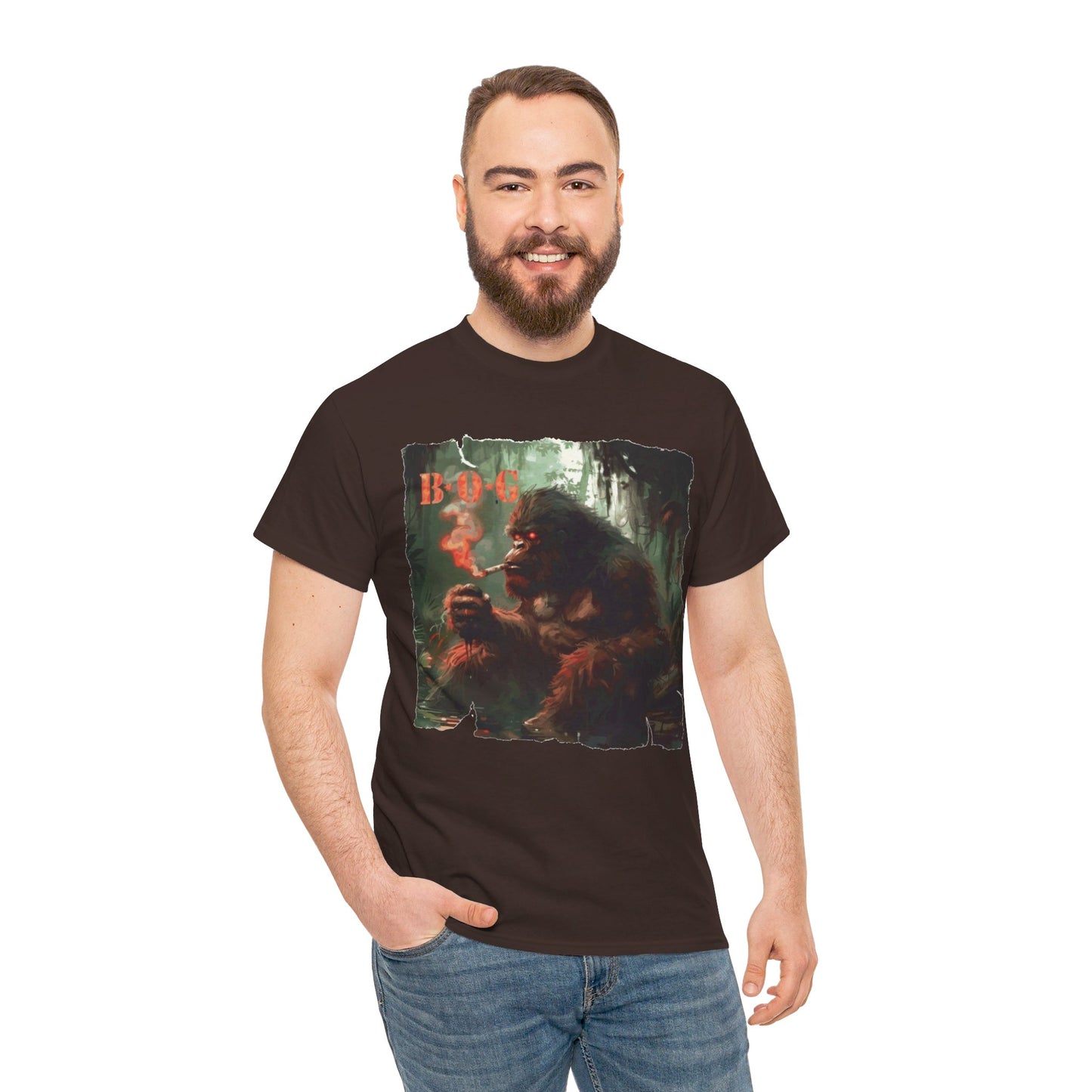 Skunk Ape Dark Chocolate Front T-Shirt