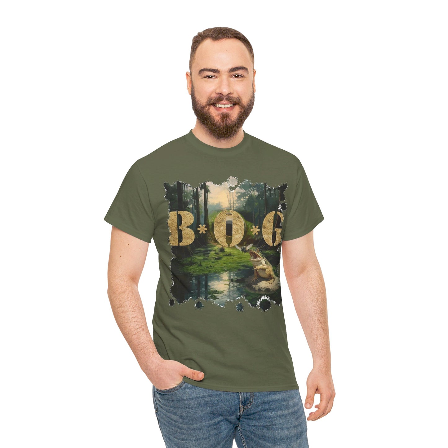 B*O*G Splatter Front T-Shirt