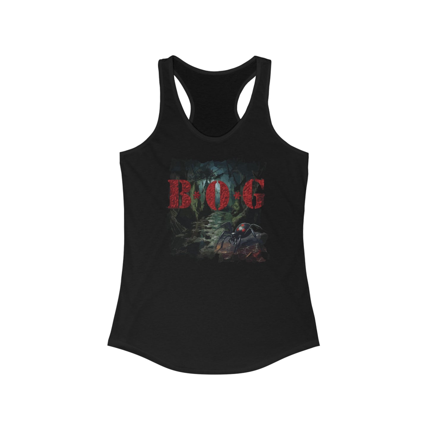 Black Widow Racerback Tank-Top