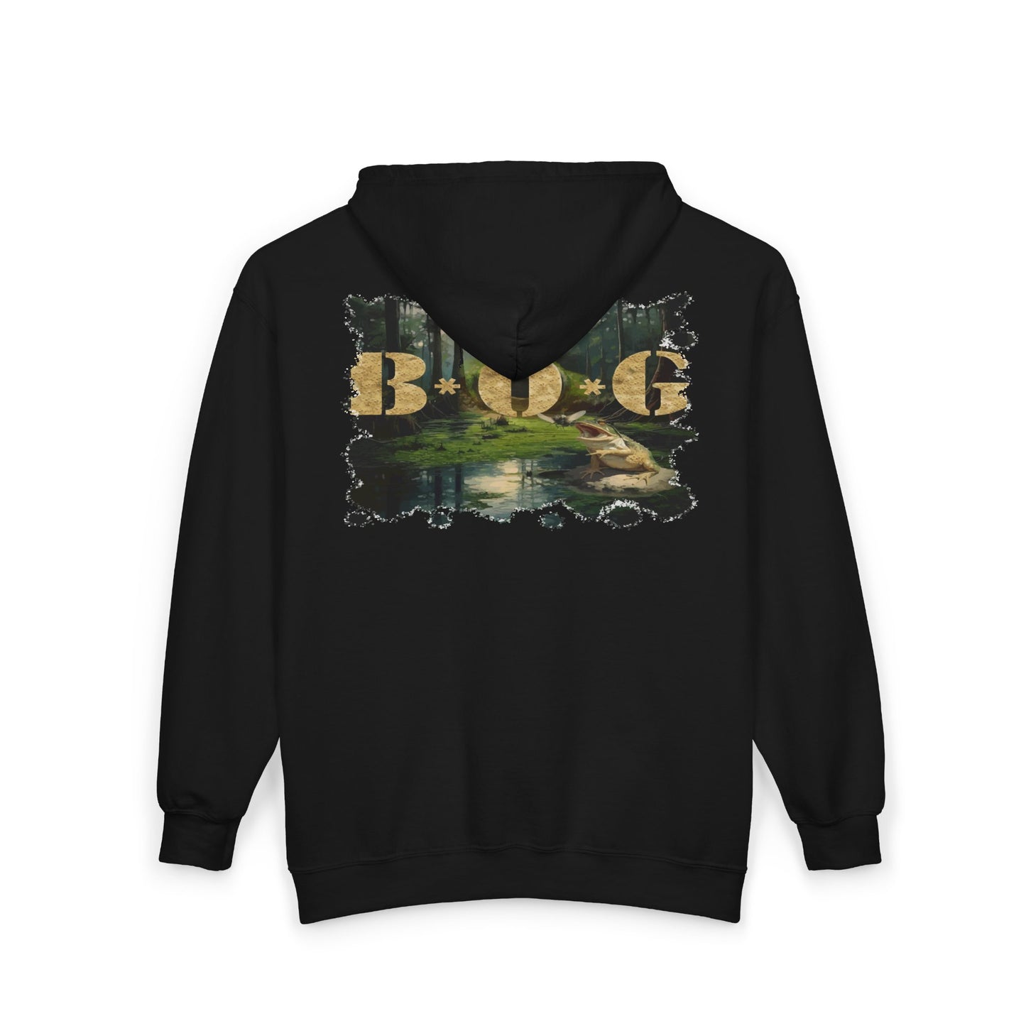 B*O*G Frog Full Zip-Up Hoodie